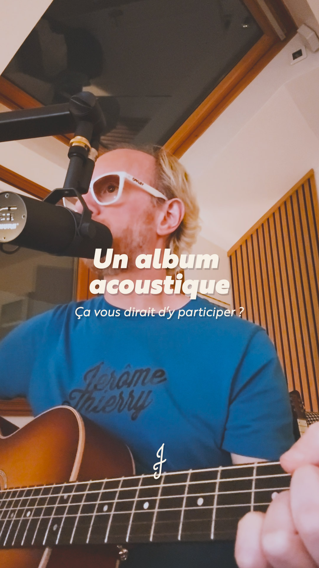 Je prépare un album acoustique et j’aimerais y inviter d’autres musiciens, d’autres voix. Un violon, une flûte… Vous auriez envie d’y jouer quoi, vous ?

J’ai ajouté quelques instruments virtuels dans cet extrait pour donner une idée. Les notes sont là, mais vos propositions sont les bienvenues 🙂

Si ça vous dit de participer, écrivez-moi. Et si vous connaissez quelqu’un que ça pourrait tenter, faites-lui passer la vidéo !

#albumacoustique #projetmusical #musiciens #guitareacoustique #violon #flute #chant #jeromethierry #choeurs