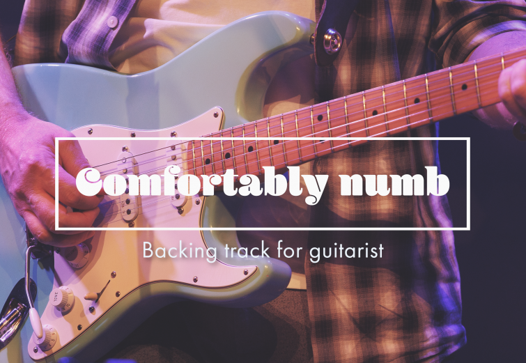 Comfortably numb - Backing track for guitarist