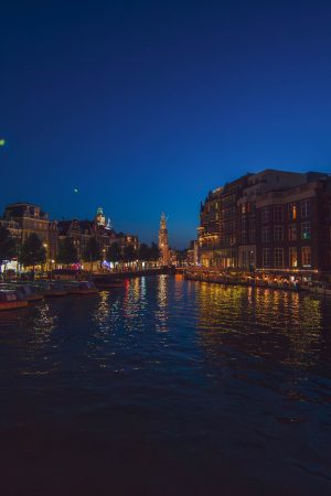 Balade nocturne à Amsterdam