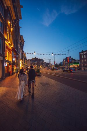 Balade nocturne à Amsterdam