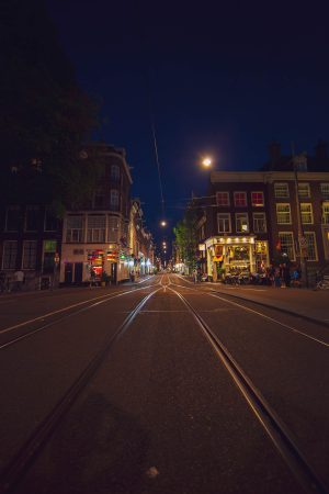 Balade nocturne à Amsterdam