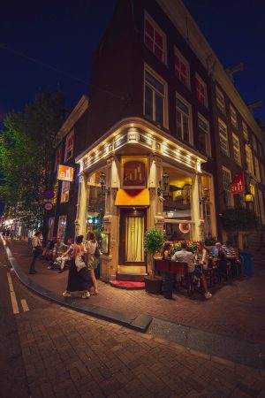 Balade nocturne à Amsterdam