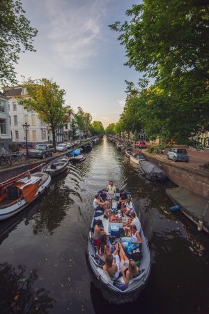 Balade nocturne à Amsterdam