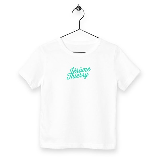 face_blanc_0 T-shirt Jérôme Thierry